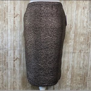 🥂 Philosophy metallic gold skirt